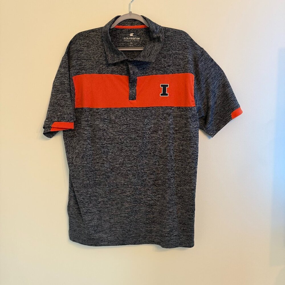 🔥 Illinois Fighting Illini Polo by Colosseum 🔥